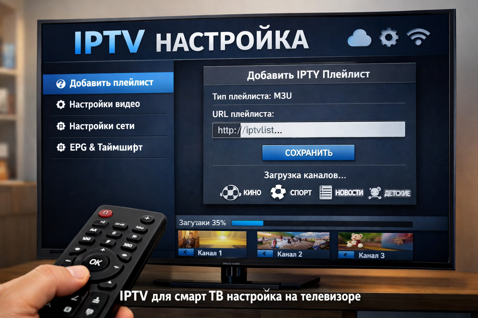 IPTV для смарт ТВ — как смотреть ТВ каналы через интернет на Smart TV
