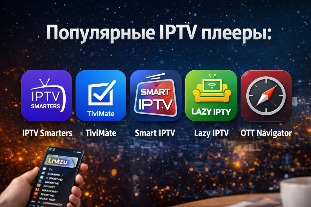 IPTV плееры для M3U плейлистов