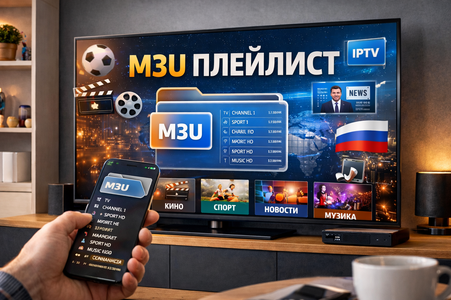 M3U плейлист — что это и как использовать для IPTV